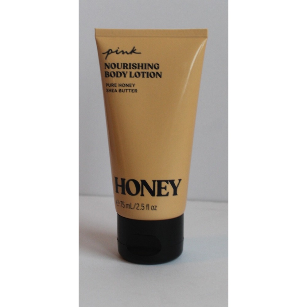 Pink Victoria Secret Nourishing Body Lotion HONEY Travel Size 2.5 fl oz.